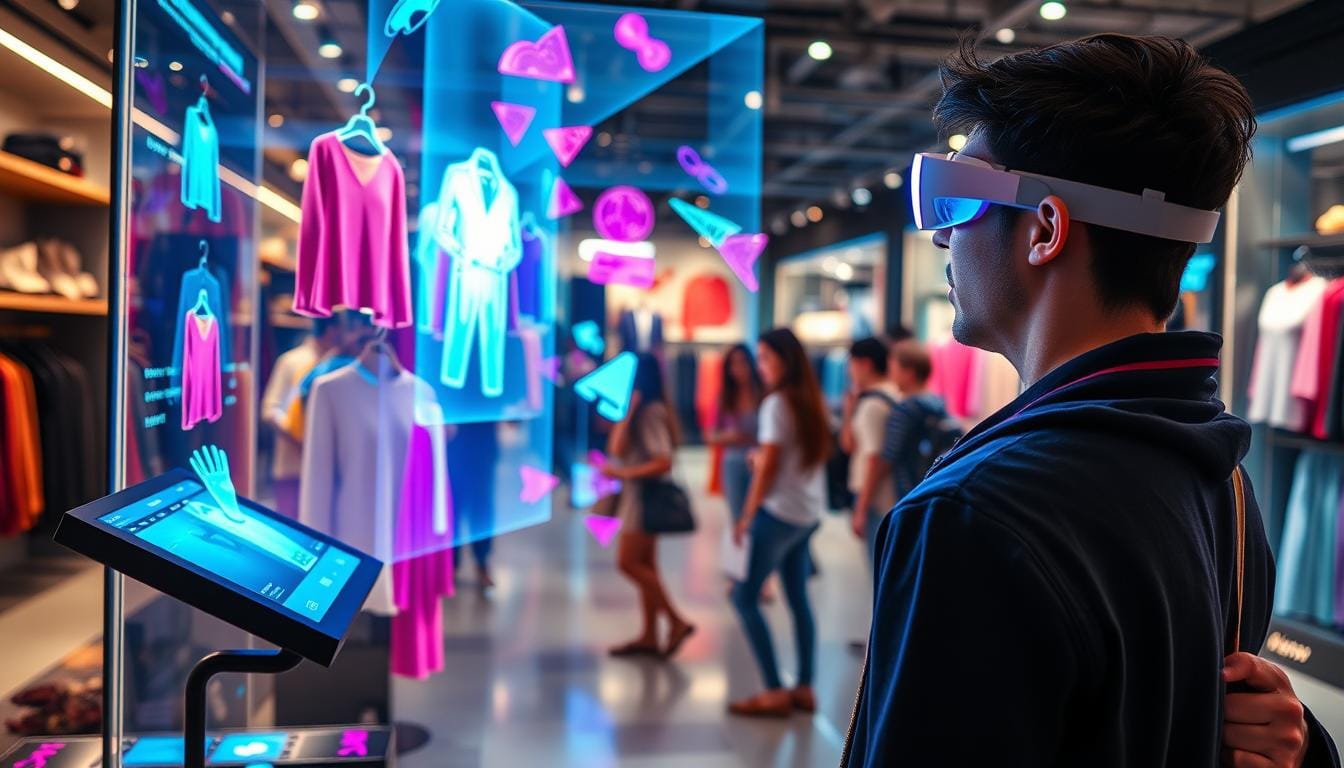 (réalité augmentée shopping)